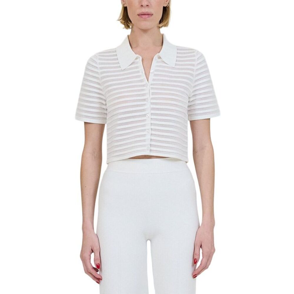 Simkhai Womens  Larken Cardigan, White